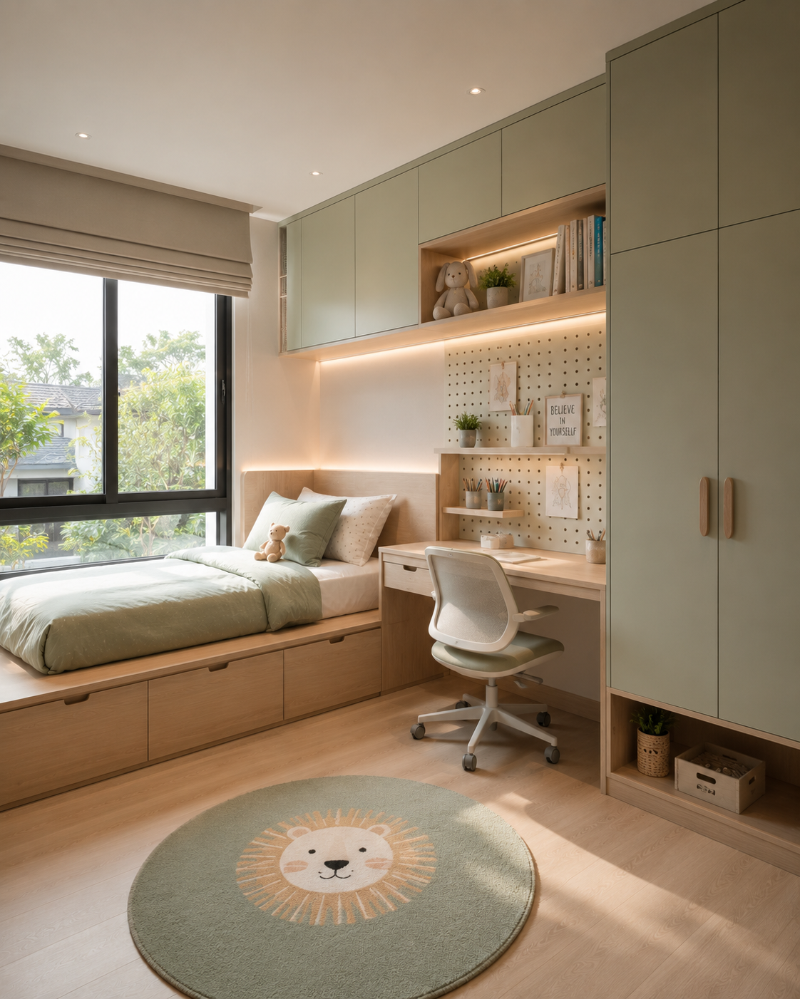 Kamar Tidur Fluted